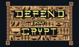 Defend your Crypt Title Screen